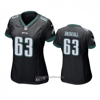 Camiseta NFL Game Mujer Philadelphia Eagles Jack Driscoll Negro