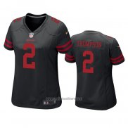 Camiseta NFL Game Mujer San Francisco 49ers Chris Thompson Negro