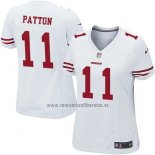 Camiseta NFL Game Mujer San Francisco 49ers Patton Blanco