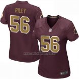 Camiseta NFL Game Mujer Washington Commanders Riley Marron