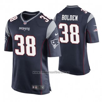 Camiseta NFL Game New England Patriots Brandon Bolden Azul