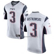 Camiseta NFL Game New England Patriots Gostkowski Blanco