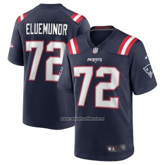 Camiseta NFL Game New England Patriots Jermaine Eluemunor Azul