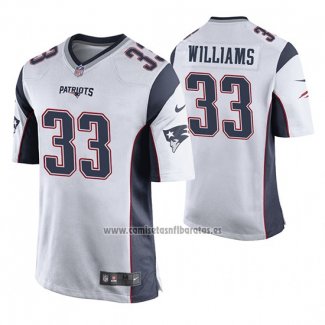 Camiseta NFL Game New England Patriots Joejuan Williams Blanco