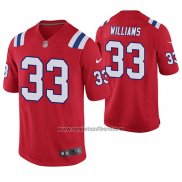 Camiseta NFL Game New England Patriots Joejuan Williams Rojo