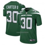 Camiseta NFL Game New York Jets Michael Carter Ii Verde