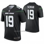 Camiseta NFL Game New York Jets Trevor Siemian Negro Color Rush