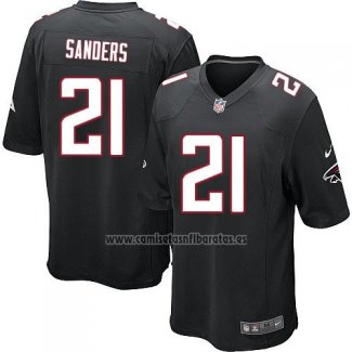 Camiseta NFL Game Nino Atlanta Falcons Sanders Negro