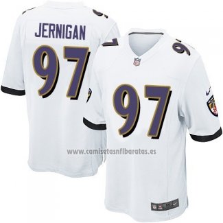 Camiseta NFL Game Nino Baltimore Ravens Jernigan Blanco