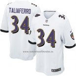 Camiseta NFL Game Nino Baltimore Ravens Taliaferro Blanco