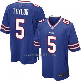 Camiseta NFL Game Nino Buffalo Bills Taylor Azul