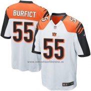 Camiseta NFL Game Nino Cincinnati Bengals Burfict Blanco