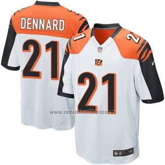 Camiseta NFL Game Nino Cincinnati Bengals Dennard Blanco