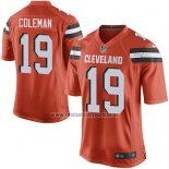 Camiseta NFL Game Nino Cleveland Browns Coleman Naranja
