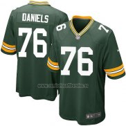 Camiseta NFL Game Nino Green Bay Packers Daniels Verde Militar