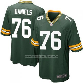 Camiseta NFL Game Nino Green Bay Packers Daniels Verde Militar