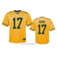 Camiseta NFL Game Nino Green Bay Packers Davante Adams Inverted Oro