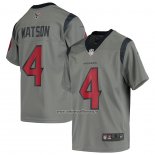Camiseta NFL Game Nino Houston Texans Deshaun Watson Inverted Gris