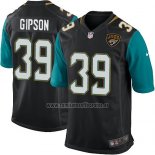 Camiseta NFL Game Nino Jacksonville Jaguars Gipson Negro