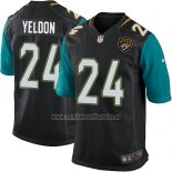 Camiseta NFL Game Nino Jacksonville Jaguars Yeldon Negro