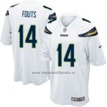 Camiseta NFL Game Nino Los Angeles Chargers Fouts Blanco