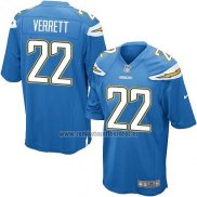 Camiseta NFL Game Nino Los Angeles Chargers Verrett Azul