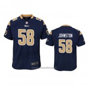 Camiseta NFL Game Nino Los Angeles Rams Clay Johnston Azul