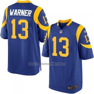 Camiseta NFL Game Nino Los Angeles Rams Warner Azul