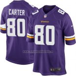 Camiseta NFL Game Nino Minnesota Vikings Carter Violeta