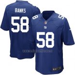 Camiseta NFL Game Nino New York Giants Banks Azul