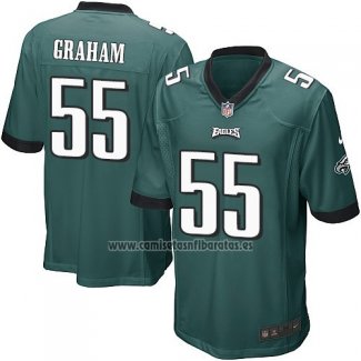 Camiseta NFL Game Nino Philadelphia Eagles Graham Verde Oscuro