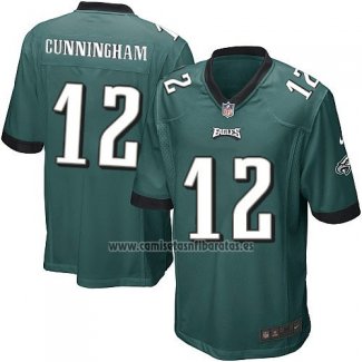 Camiseta NFL Game Nino Philadelphia Eagles Gunningham Verde Oscuro