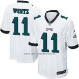 Camiseta NFL Game Nino Philadelphia Eagles Wentz Blanco