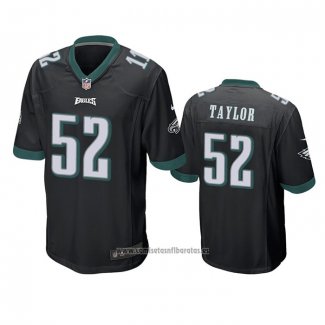 Camiseta NFL Game Philadelphia Eagles Davion Taylor Negro