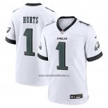 Camiseta NFL Game Philadelphia Eagles Jalen Hurts Blanco2