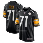 Camiseta NFL Game Pittsburgh Steelers Matt Feiler Negro