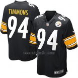 Camiseta NFL Game Pittsburgh Steelers Timmons Negro