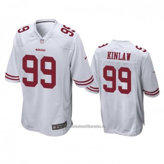 Camiseta NFL Game San Francisco 49ers Javon Kinlaw Blanco