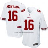 Camiseta NFL Game San Francisco 49ers Montana Blanco