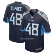 Camiseta NFL Game Tennessee Titans Bud Dupree 48 Azul