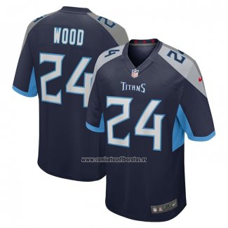 Camiseta NFL Game Tennessee Titans Julius Wood Azul