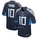 Camiseta NFL Game Tennessee Titans Vince Young Retired Azul