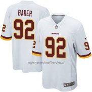 Camiseta NFL Game Washington Commanders Baker Blanco