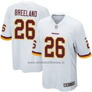 Camiseta NFL Game Washington Commanders Breeland Blanco