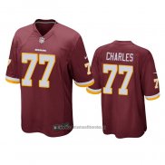 Camiseta NFL Game Washington Commanders Saahdiq Charles Rojo