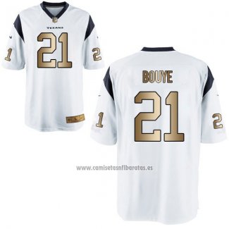Camiseta NFL Gold Game Houston Texans Bouye Blanco
