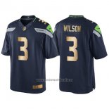 Camiseta NFL Gold Game Seattle Seahawks Wilson Profundo Azul