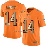 Camiseta NFL Gold Legend Miami Dolphins Landry Naranja