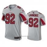 Camiseta NFL Legend Arizona Cardinals Rashard Lawrence Inverted Gris