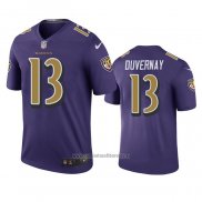 Camiseta NFL Legend Baltimore Ravens Devin Duvernay Violeta Color Rush